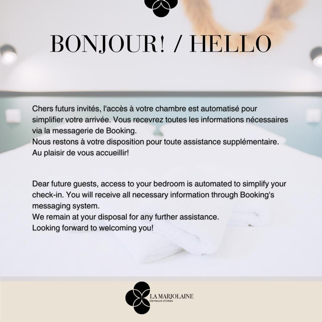 La Marjolaine - Demeure D'Hotes - Service Para-Hoteiier - Premium Chateauroux Exterior photo